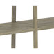 Doncaster Smoke Grey Low Bookcase